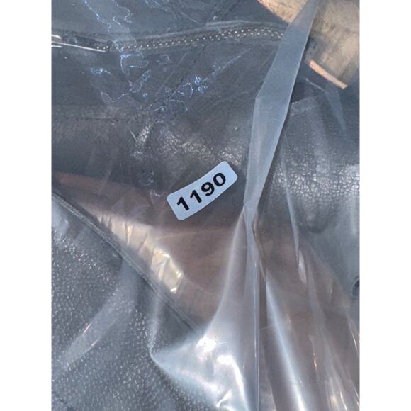 Free People Effie Black Leather Peep Toe Heel Booties size 38 euro - Picture 9 of 9